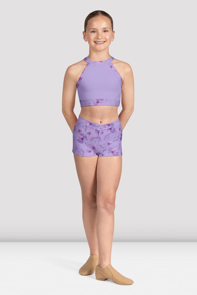 Girls Aella Mesh Back Crop Top - BLOCH US