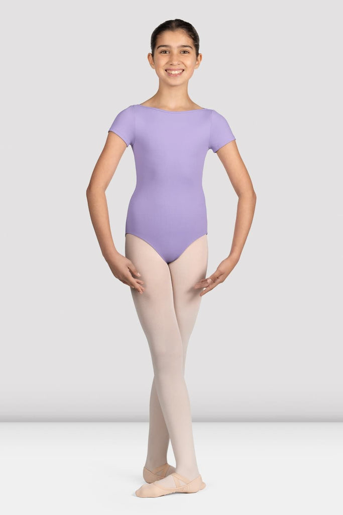 Girls Mirella Glow Girl Cap Sleeve Leotard - BLOCH US
